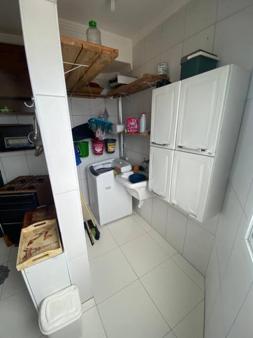 Apartamento 2 Dormitorios E Sacada Gourmet Frente Ao Mar プライア・グランデ エクステリア 写真