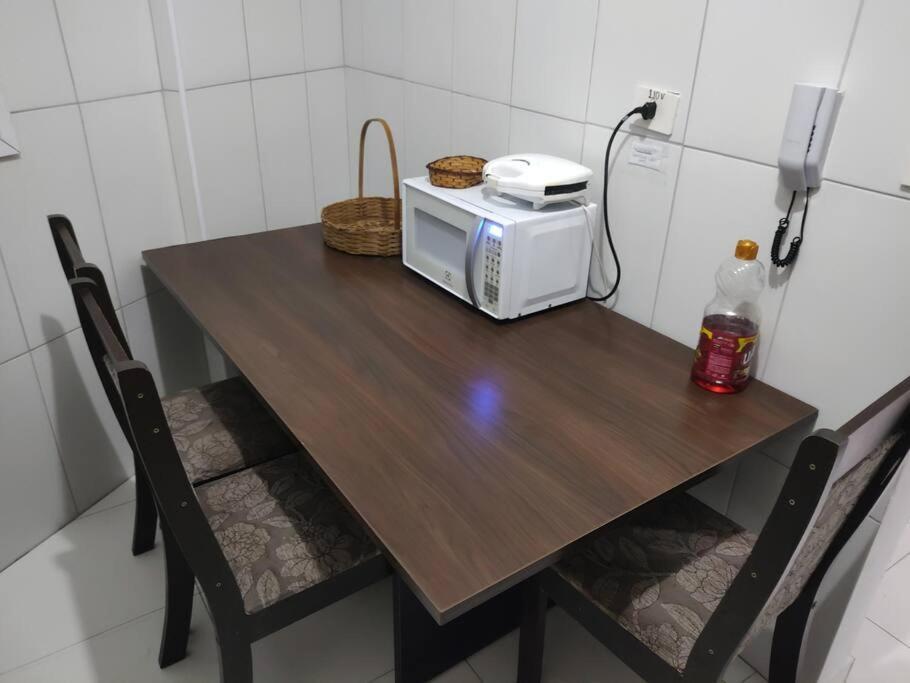 Apartamento 2 Dormitorios E Sacada Gourmet Frente Ao Mar プライア・グランデ エクステリア 写真